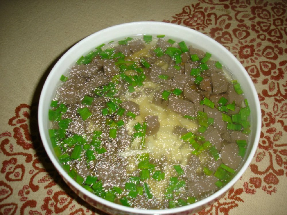 鴨血豆腐湯