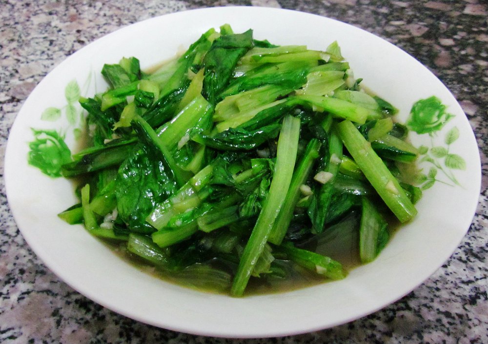 蒜泥油麥菜