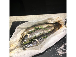 檸檬香草焗鱒魚